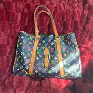 Louis Vuitton Aurelia Noir Multicolor GM (large)